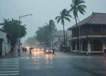 Waspada! Sejumlah Daerah Sumbar Berpotensi Hujan Lebat pada 29–31 Januari 2026