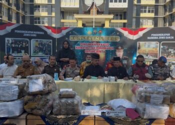 Polda Sumbar Ungkap 262 Kg Ganja dan 8 Kg Sabu dalam Dua Bulan