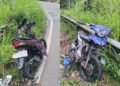 Dua Sepeda Motor Tabrakan di Jalan Bukittinggi–Pasaman, Korban Dua Orang 