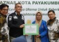 Pemko Payakumbuh dan Baznas Salurkan Bantuan Pendidikan untuk 100 Mahasiswa Kurang Mampu