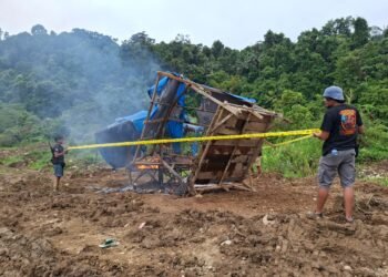Tambang Emas Ilegal di Pelosok Solok Selatan Dirazia, Penambang Tak Ditemukan