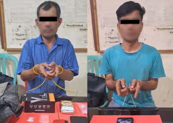 Dua Pria Ditangkap di Payakumbuh, Polisi Sita 8 Paket Sabu