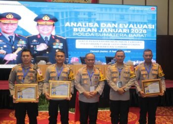 GO Anev, Polres Sijunjung Peringkat 2 Terbaik dari 19 Polres Se-Sumbar