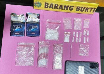 Pengedar Sabu-Sabu di Pasaman Barat Ditangkap, Belasan Gram Barang Bukti Disita