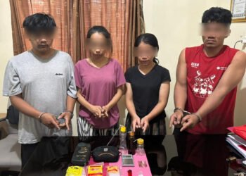 1 Laki-Laki dan 2 Perempuan Digerebek Saat Asyik Nyabu di Limapuluh Kota