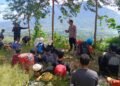 Sekelompok pendaki ilegal yang hendak melakukan aktivitas di kawasan Taman Wisata Alam (TWA) Gunung Singgalang ditangkap petugas Resort Marapi–Singgalang–Tandikat bersama kepolisian pada Sabtu (7/2/2026) pukul 10.00 WIB. Foto: Resort Marapi–Singgalang–Tandikat
