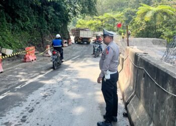 Pengecoran Selesai, Jalur Lembah Anai KM 66,7 Segera Dibuka