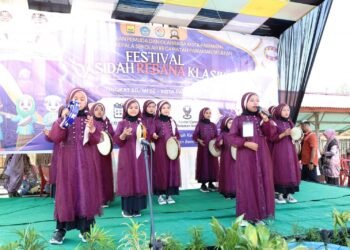 Festival Qasidah Rebana Klasik se-Kota Pariaman Resmi Dibuka, Diikuti 76 Sekolah