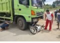 Siswi SMA di Dharmasraya Tewas Setelah Motornya Ditabrak Truk