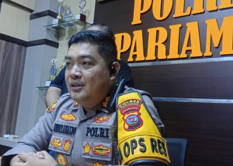 Kapolres Pariaman, AKBP Andrenaldo Ademi