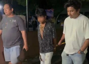 Aksinya Terekam CCTV, Pencuri Ponsel di Padang Ditangkap di Padang Pariaman