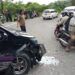 2 Mobil Tabrakan di Jalan Bukittinggi—Pasaman, Kedua Pengendara Cekcok di Jalan