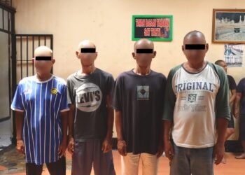 Main Judi Song, 4 Pria di Limapuluh Kota Ditangkap Polisi, Terancam Penjara 9 Tahun