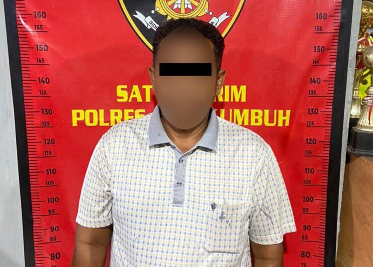 Polisi menangkap pria inisial R (54) yang menyediakan tempat untuk judi song di Jorong Galo Gandang, Nagari Andaleh, Kecamatan Luak, Limapuluh Kota, pada Minggu (22/2/2026). Foto: Polres Payakumbuh