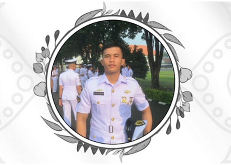 Prajurit TNI AL asal Padang Pariaman, Serda Ade Ardiyan Rahmadana, meninggal usai orientasi di KRI Kujang-642