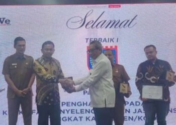 Dinas PUPR Payakumbuh Raih Penghargaan Terbaik I dari Balai Jasa Konstruksi Banda Aceh