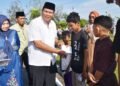 Wali Kota Pariaman Salurkan Santunan ASN untuk 450 Anak Yatim Jelang Idul Fitri 1447 H