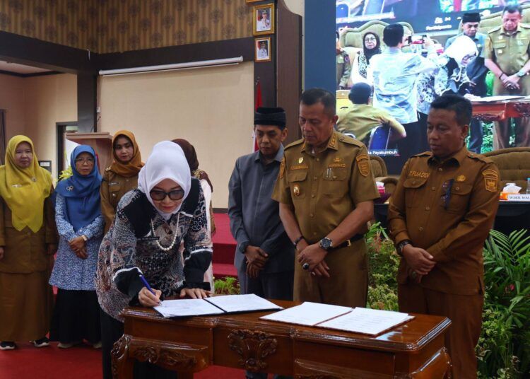 Musyawarah Perencanaan Pembangunan (Musrenbang) RKPD 2027 sekaligus Rembuk Stunting 2026 di Aula Joserizal Zain, Balai Kota Payakumbuh, Senin (30/3/2026).