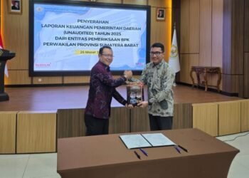 Wali Kota Payakumbuh Serahkan LKPD 2025 ke BPK, Tegaskan Komitmen Transparansi Keuangan Daerah