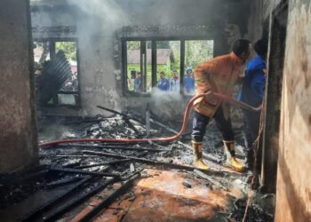 Sebuah Rumah di Limapuluh Kota Terbakar, Dipicu Anak Bermain Korek Api