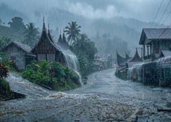 Prakiraan Cuaca Sumbar 8–10 Maret 2026: Waspada Hujan Sedang-Lebat di Sejumlah Daerah