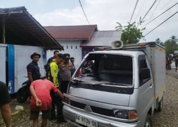Truk Hilang Kendali Seorang Perempuan di Padang Pariaman, Korban Patah Tangan