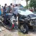 Mobil dan Motor Tabrakan di Pasaman, Satu Orang Tewas, Motor Hancur Tak Berbentuk