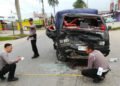 Truk dan Pikap Tabrakan di Kota Solok, Korban 2 Orang
