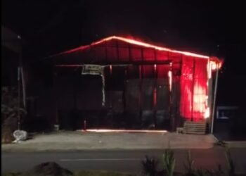 Jelang Sahur, Gudang-Toko Plastik dan Bahan Kue di Payakumbuh Habis Terbakar