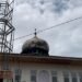 Kubah Sebuah Masjid di Padang Terbakar, Dua Gedung TPQ Terdampak