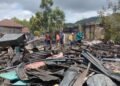 4 Rumah Terbakar di Agam, Warga Bantu Padamkan Api dengan Ember