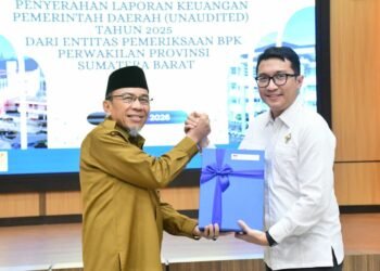 Pemko Padang Serahkan LKPD 2025 Tepat Waktu ke BPK Sumbar, Targetkan Raih WTP ke-13