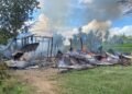 Rumah Kayu di Kota Solok Terbakar, 5 Motor Hangus, Anak Pemilik Alami Luka Bakar