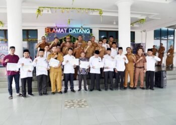 Wali Kota Yota Balad Serahkan Hadiah Festival Takbir Keliling 1447 Hijriah, Juara I Diraih Pariaman Selatan