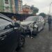 Dua Minibus Tabrakan di Flyover Bukittinggi, Sopir Diduga Mengantuk