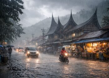 Sejumlah Wilayah di Sumbar Berpotensi Diguyur Hujan Lebat 15–17 Maret, Ini Daftarnya