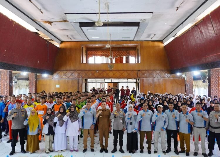 Wakil Bupati Padang Pariaman, Rahmat Hidayat, membuka Seleksi Pasukan Pengibar Bendera Pusaka (Paskibraka) 2026 di Hall Saiyo Sakato, Senin (6/4).