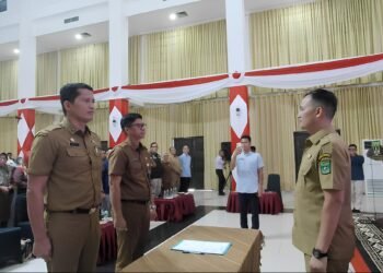 Pemkab Padang Pariaman Gelar Sertijab Sekda, Hendra Aswara Ditunjuk sebagai Plh