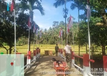 Pemkab Dharmasraya Bersama TNI Tuntaskan Pembangunan Dua Jembatan Aramco, Siap Dukung Akses dan Ekonomi Warga