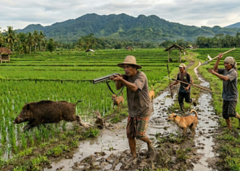 Diseruduk Babi, Petani di Pasaman Tewas