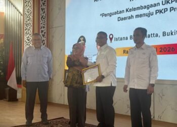 Payakumbuh Raih Penghargaan ITKP 2025, Peringkat Kedua di Sumbar