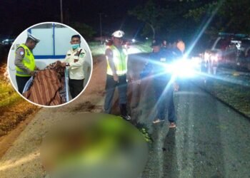 Motor vs Motor Tabrakan di Jalan Pariaman-Padang, 1 Orang Tewas