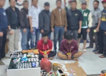 Tentara dan Polisi Sita 927,27 Gram Sabu, 184 Pil Ekstasi, 1,939 Kg Ganja di Agam