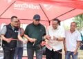 Wako Pariaman Dampingi Wakil Ketua Komisi VI DPR RI Resmikan BTS Telkomsel di Kajai