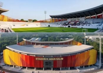 Desain Resmi Stadion Haji Agus Salim Padang Dirilis, Dibangun Ulang dengan Anggaran Rp400 Miliar