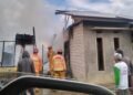 Ditinggal ke Ladang, Rumah Warga di Tanah Datar Ludes Terbakar