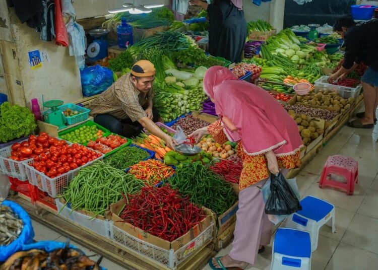 Harga cabai merah, cabai hijau, dan cabai rawit di pasar tradisional di Kota Padang Panjang turun signifikan pada pekan kedua April 2026.