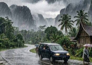 BMKG: Hujan Sedang hingga Lebat Berpotensi Guyur Sumbar 13–15 April 2026