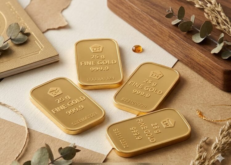 Ilustrasi emas antam. Foto: Ilustrasi AI