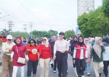 Kegiatan Hari Bebas Berkendara Digelar Pertama Kali di Dharmasraya, Warga Antusias